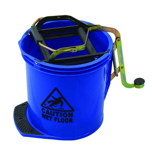 5 Gallon Blue Foot Mop Bucket