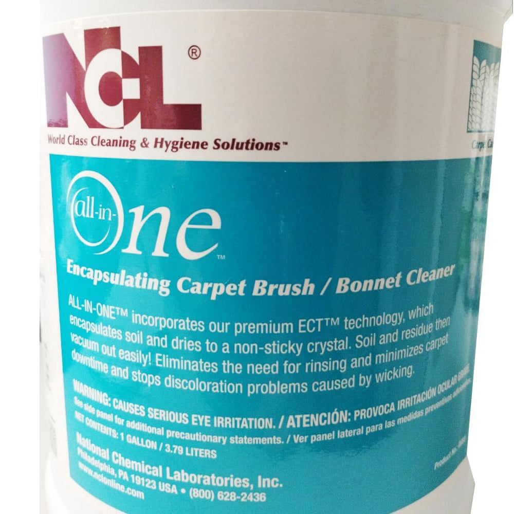 NCL All-IN-ONE Carpet Brush/Bonnet Cleaner/Bonnet buffing machine/Bonnet method/Carpet cleaning pad/Rotary bonnet/Carpet maintenance bonnet, 1 Gallon (Pack of 1)