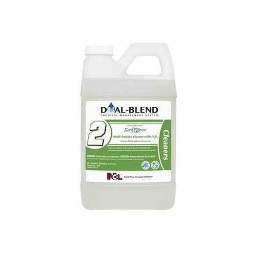 #2 Earth Sense Multi-Surface Cleaner with H2O2 Super Concentrate 4/1 DUAL-BLEND 80 OZ Case (NCL5072-24)