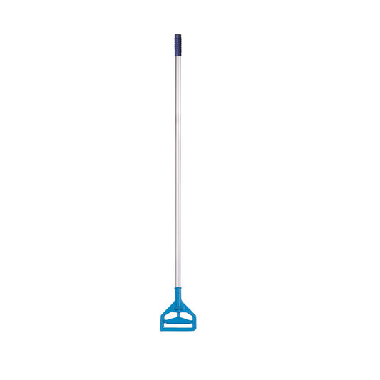 mop handle with clip