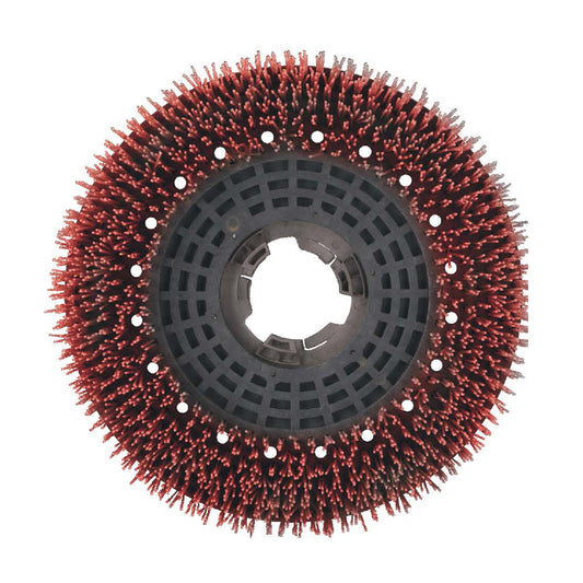 17'' Brush with abrasive filaments