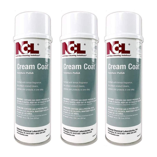 Cream Coat Furniture Polish 18 oz [SET OF 3]