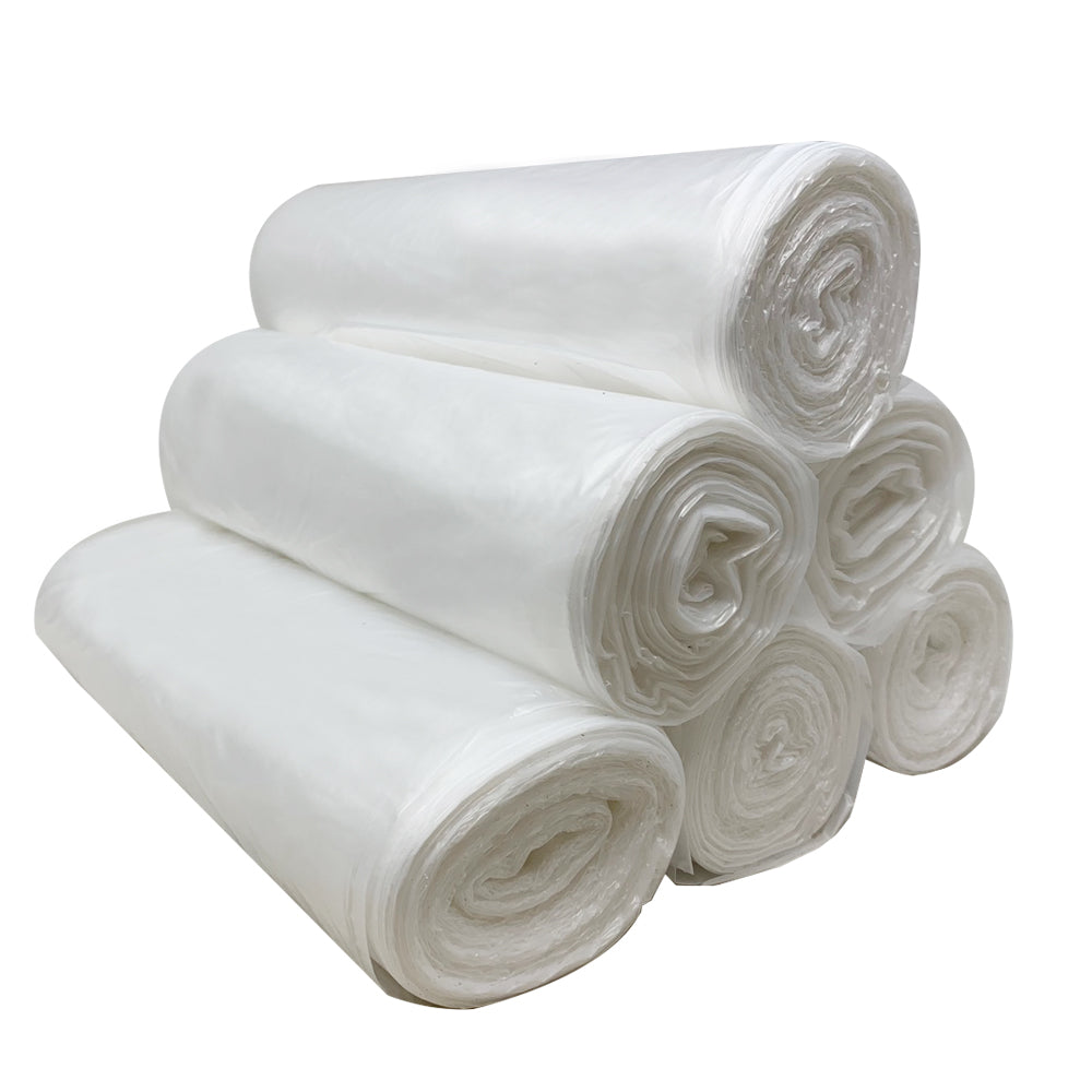 12-16 Gallon HDPE TRASH CAN LINER, CORELESS ROLLS, 24" X 31"